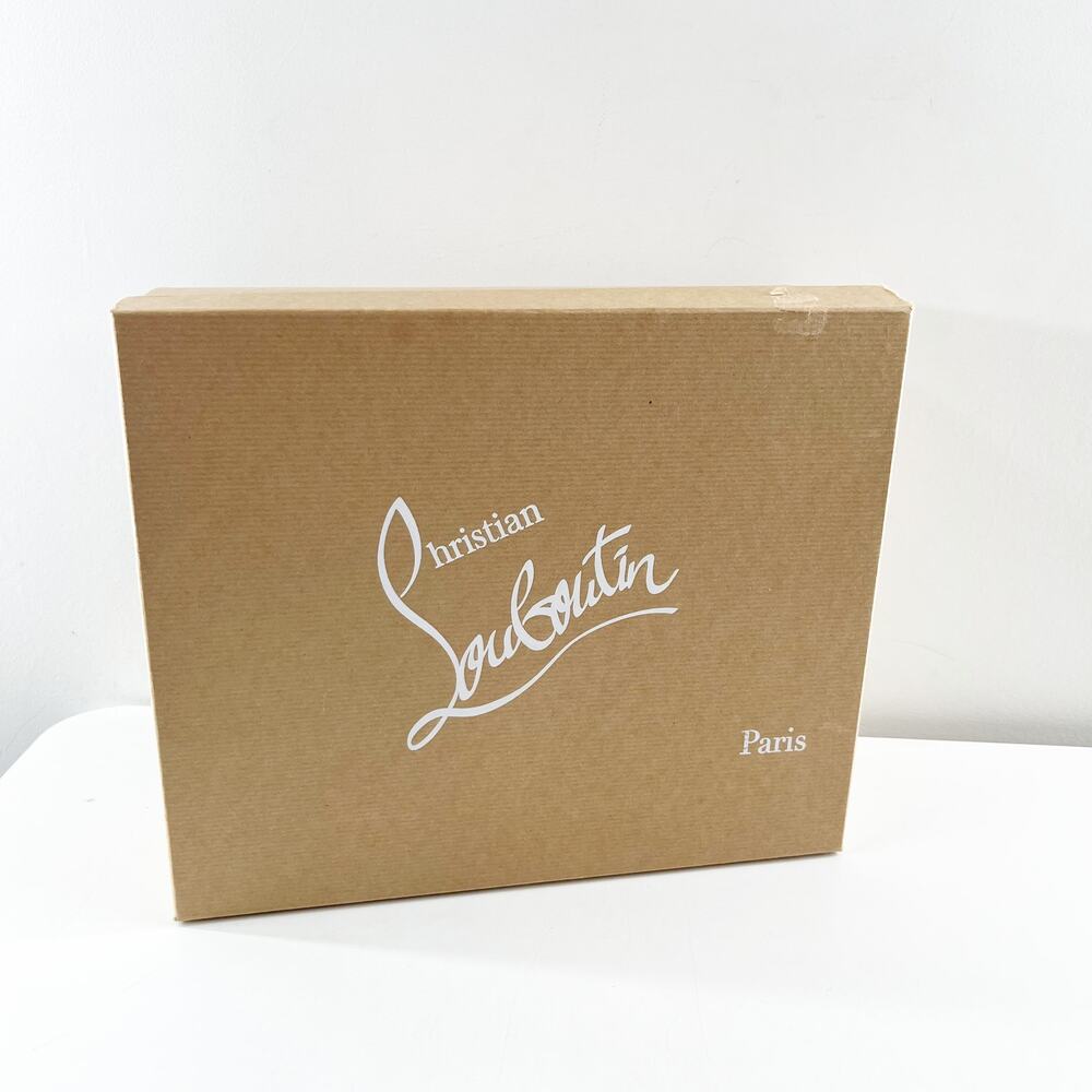 Christian Louboutin Eleonor 85 Leather Ankle Boots Booties Black 39 - Picture 3 of 12